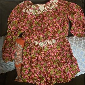 Secret Garden Two-Piece Set skirt and blouse